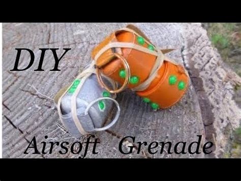 Homemade Airsoft Grenade Tutorial Youtube