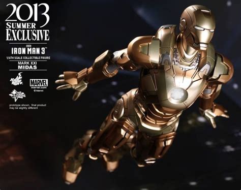 Iron Man 3 Hot Toys Midas Mark 21 Figure Exclusive Announced Marvel Toy News