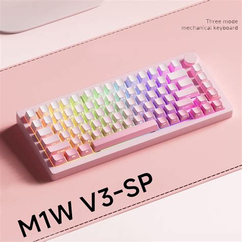 LW MONSGEEK M W V SP Aluminum Alloy Keyboard Hot Swap Wireless Mechanical Keyboard