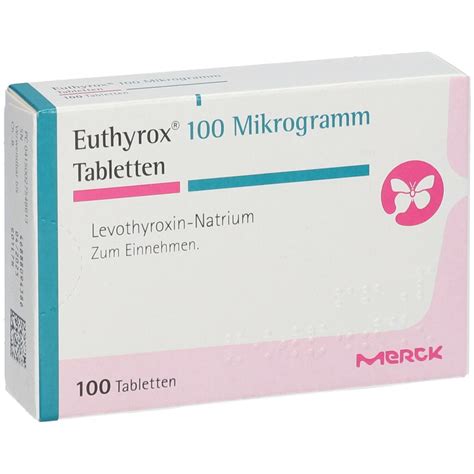 Euthyrox 100 µg 100 St mit dem E Rezept kaufen Shop Apotheke