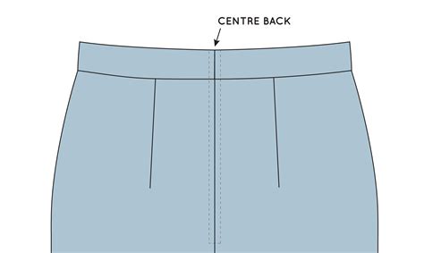 Drafting A Waistband In The Folds