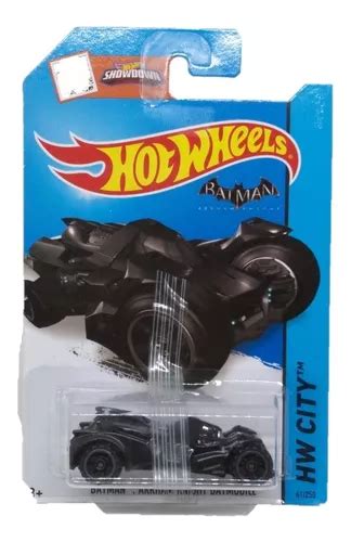 Hot Wheels Hw City Batman Arkham Knight Batmobile Batimovil Env O Gratis