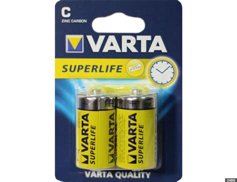 Купить Батарейки VARTA R14P Superlife недорого в Киеве (в Украине ...