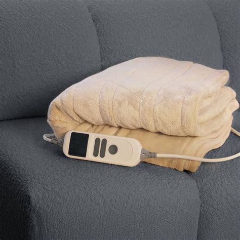 astin sinclair beige heated throw blanket bunnings  zealand