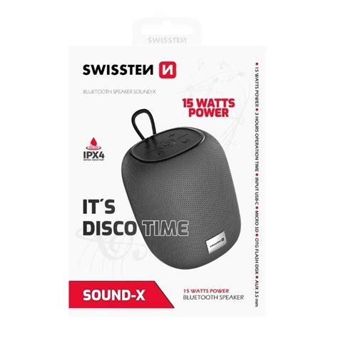 Swissten Sound X Bluetooth Reproduktor Ed Mpouzdra Cz