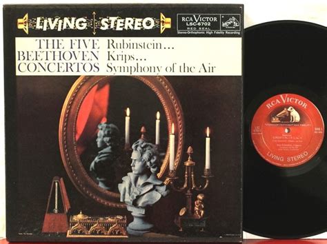 Lsc 6702 Sd Beethoven 5 Piano Concertos Rubinstein