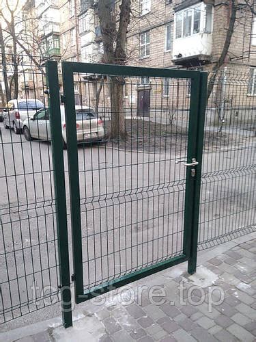 Калитка 2 м, Калитка из сетки, Калитка с сеткой 3D, Калитка из сетки ...