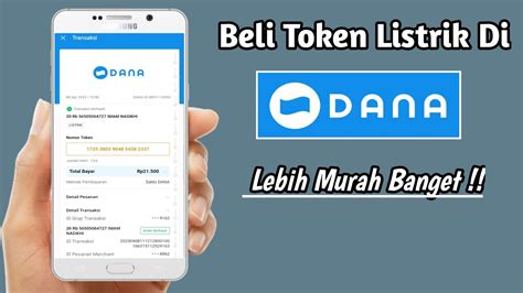 Cara Beli Token Listrik Di Aplikasi Dana Terbaru Cara Beli Token