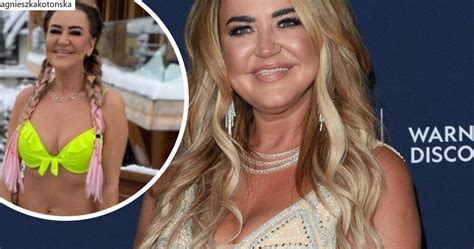 Agnieszka Koto Ska Pozuje W Bikini Co Za Cia O Kobieta W Interia Pl