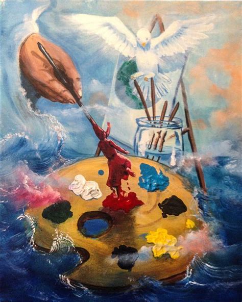 Artist Palette Prophetic Artsilentpreacher Prophetic Art Worship