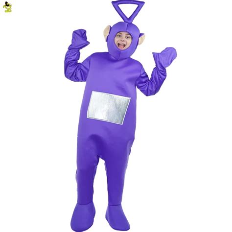 New Teletubbies Tinky Winky Costume Cartoon Mascot Role Play Movie Purple Tinky winky Mascot ...