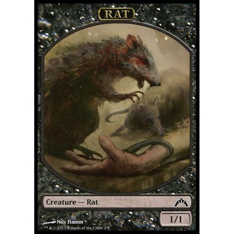 rat token gtc common mtg cards wotc shopee philippines