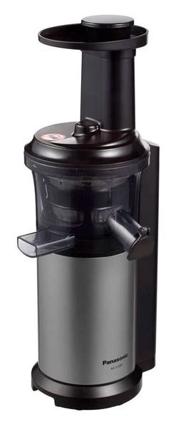 Соковыжималка Panasonic MJ-L500STQ, шнековая, серебристый - купить по ...