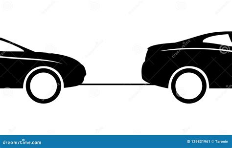 Two Black Cars Stock Vector Illustration Of Isolated 129831961