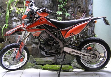 Pengertianmodifikasi Modifikasi D Tracker Supermoto Images