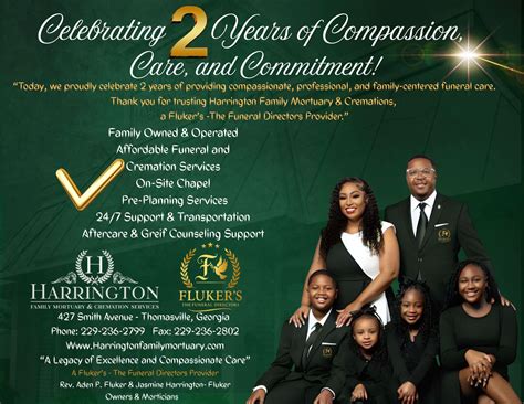 Harrington Family Mortuary and Cremation Services | Thomasville GA