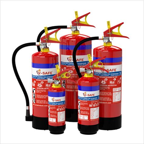 Portable Dry Powder Fire Extinguisher Abc Stored Pressure Type 50 Map Gopal Fire Safety