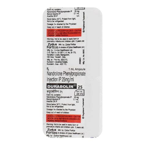 Buy Durabolin Mg Injection Ml Online At Upto Off Netmeds