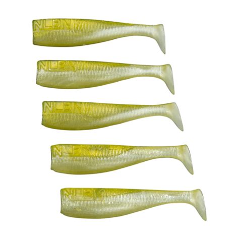 Nlbn Realistic Soft Plastic Paddle Tails