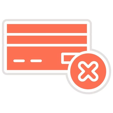 Premium Vector Payment Failed Vector Icon Design Illustration