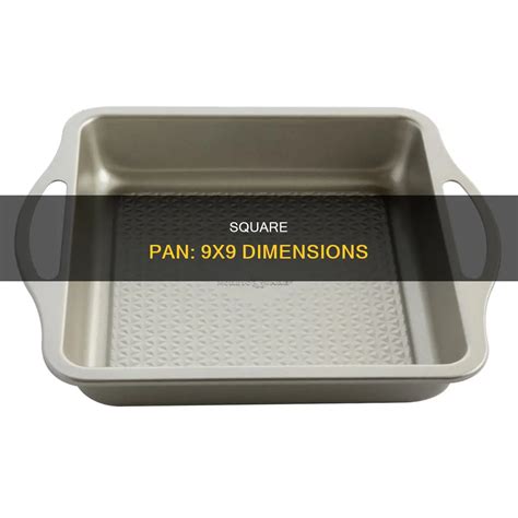 square pan  dimensions cycookery