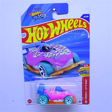 Jual Hot Wheels Donut Drifter Pink Bawah Orange Baru Shopee Indonesia