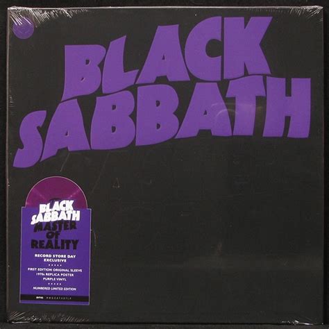 Купить виниловую пластинку Black Sabbath - Master Of Reality (coloured ...