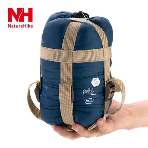 Sac De Couchage Ultra L Ger De Camping Voyage Randonn E Bleu Fonc