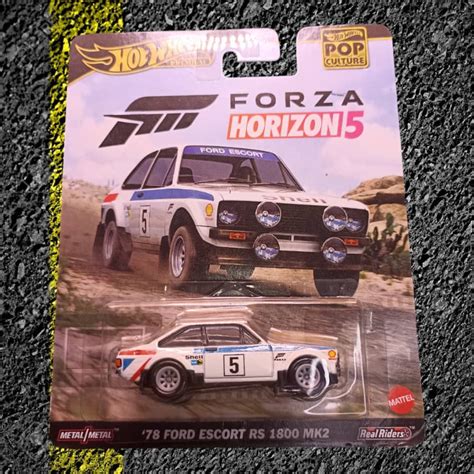 Hot Wheels 78 Ford Escort RS 1800 MK2 Pop Culture Forza Horizon 5 Card Not Mint Shopee