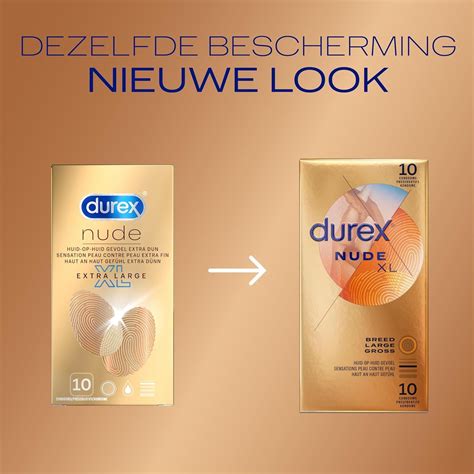 Durex Nude XL Stuks Postcondooms Nl