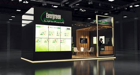 Evergreen booth design exhibtion 2023 :: Behance