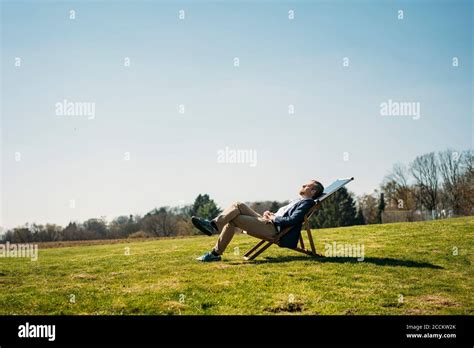 Mature Male Chair Hi Res Stock Photography And Images Alamy