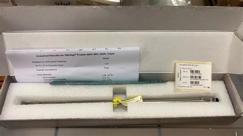 Waters 186007640 XBridge BEH 200A SEC HPLC Column, 7.8 mm x 300mm, New ...