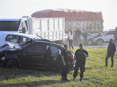 Identificaron a la víctima fatal del impactante choque en cadena una