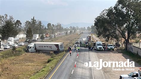 Material Peligroso Alerta A Los Vecinos De La Autopista Atlacomulco Toluca