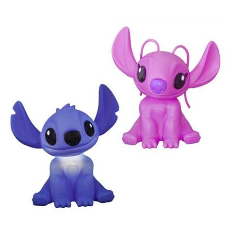 Kit Lumin Ria De Mesa Abajur Angel E Stitch Disney Usare Lumin Ria