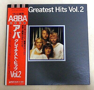 Abba Greatest Hits Vol Discomate Dsp Japan Lp Obi