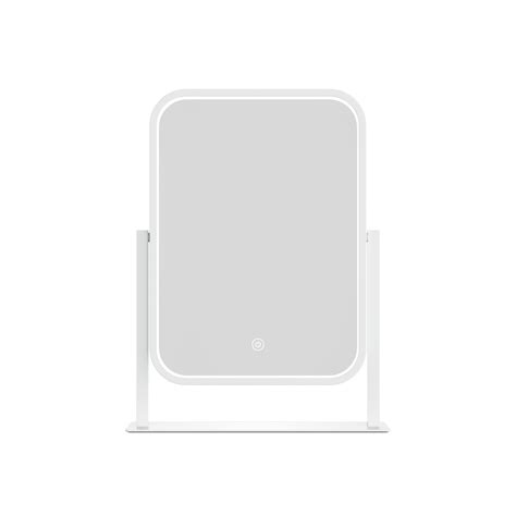 DP531 Led Makeup Square Desktop Vanity Mirror With Lights - JYD Mirror