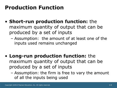 Ppt Chapter 6 The Theory And Estimation Of Production Powerpoint