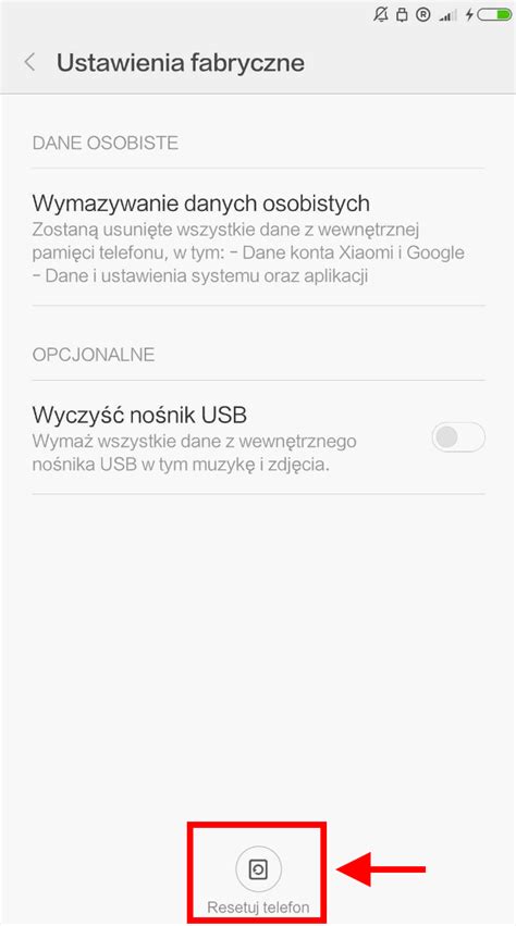 Jak zresetować telefon do ustawień fabrycznych na Androidzie