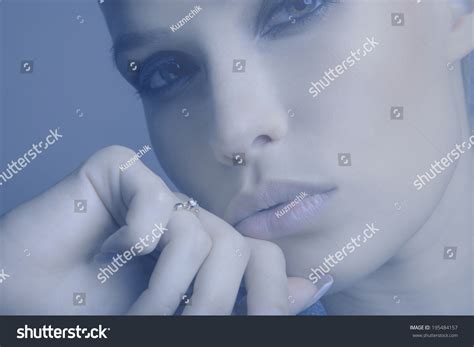 Portrait Blonde Short Hair Model Looks Stock Photo 195484157 Shutterstock