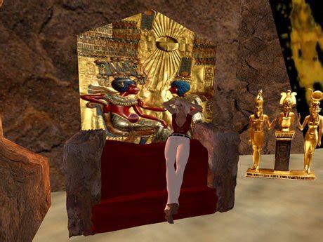 Second Life Marketplace - Ancient Egyptian Throne