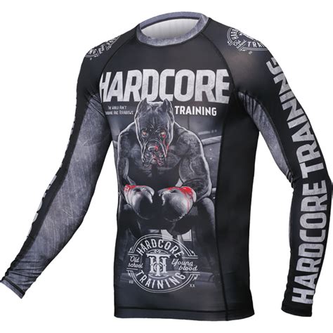 Рашгард Hardcore Training х Ground Shark The Moment of Truth купить в Москве