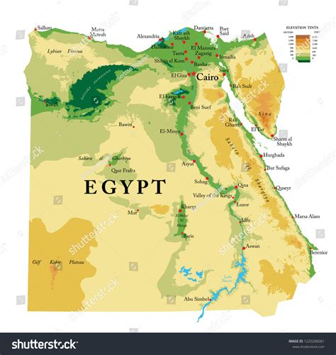 map of the nile river ancient egypt 2
