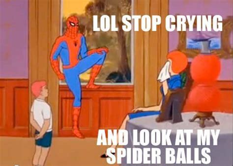 Fuk U Spidey No Balls Pls Meme Subido Por Hamisa Memedroid