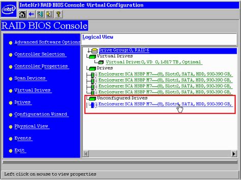 How To Assign A Hot Spare Drive On An Intel Or Lsi Hardware Raid Controller Stone Computers
