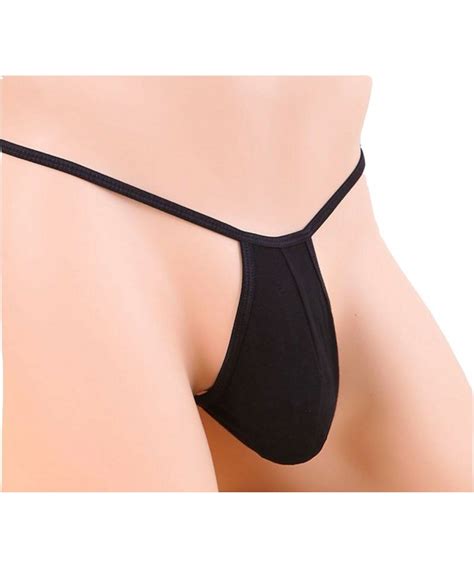 Sexy Men S Cotton Lingerie T Back Thong Briefs Underwear Black Stylea Black Cp Ai D