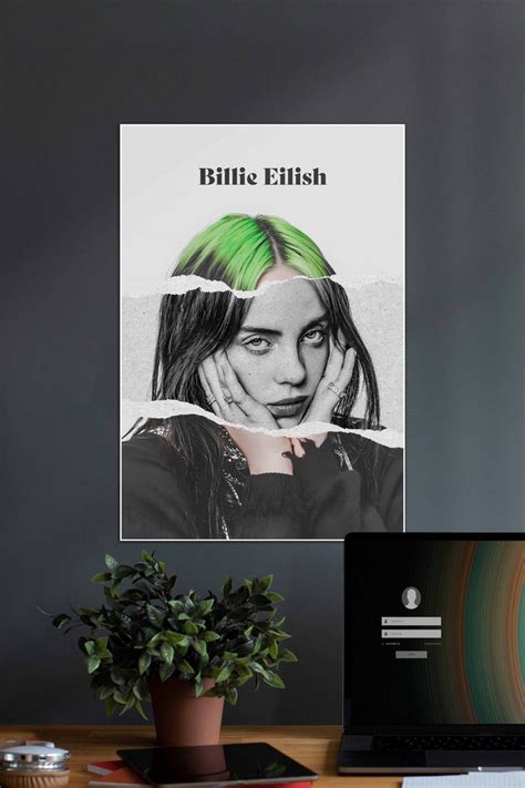 Billie Eilish Billie Eilish Portrait 03 Music Artist Poster