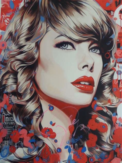 Coach's Corner - Taylor Swift hand signed/certified promo poster.