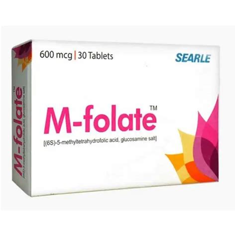 M Folate Od Mcg Tablet Smarthealer Pk